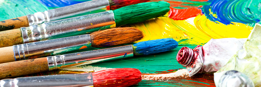 bunte pinsel
